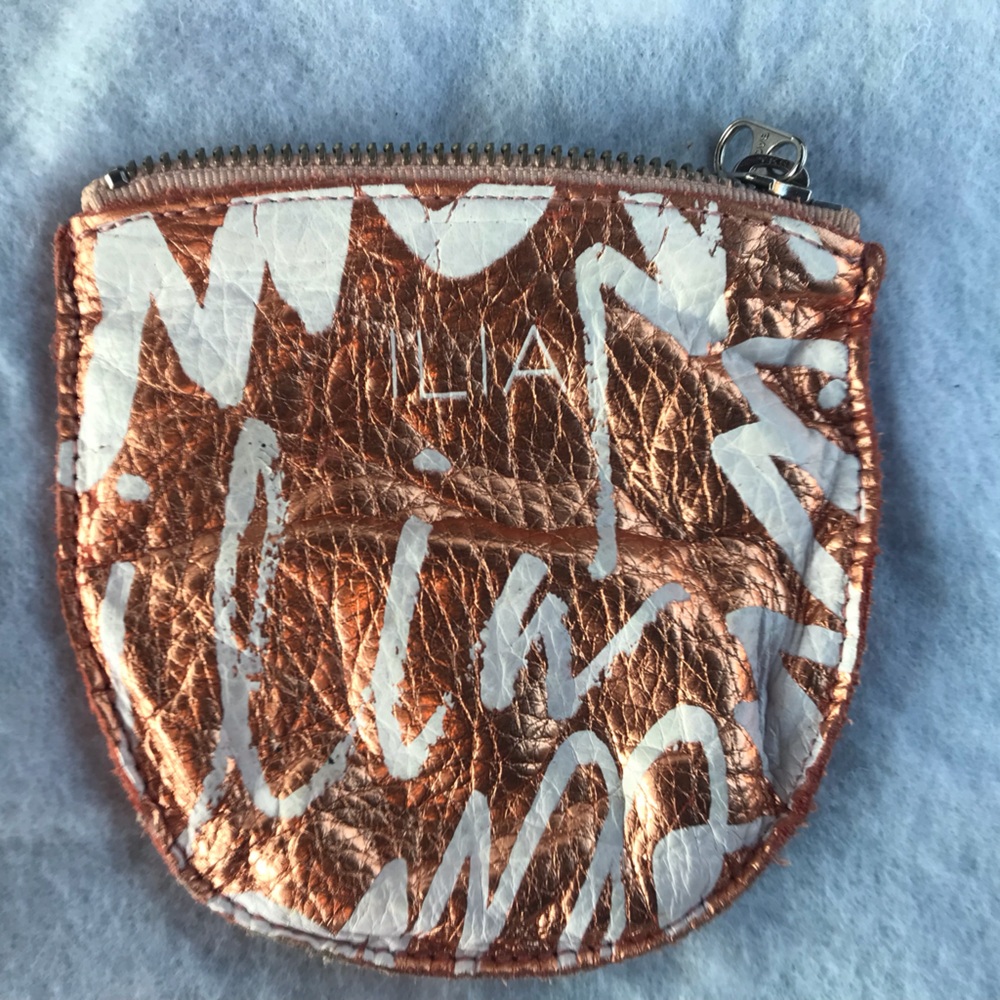 BAGGU Metallic Copper Coin Pouch